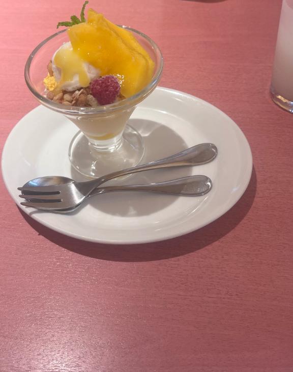 朝から