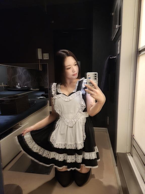 うみ おっとりFカップ！メイド🖤